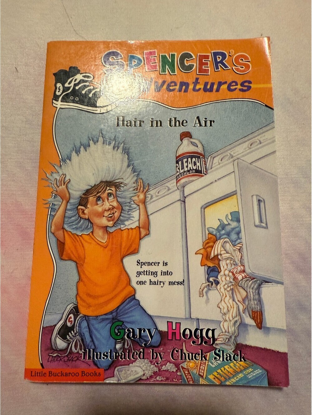BOOK Spencer's Adventures: Hair in the Air by Gary Hogg - Children's Book